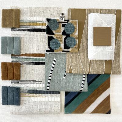 Elegant fusion of copper tones with green touch