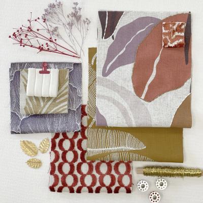 Spicy, epicurean : A warm color palette to illuminate your interiors