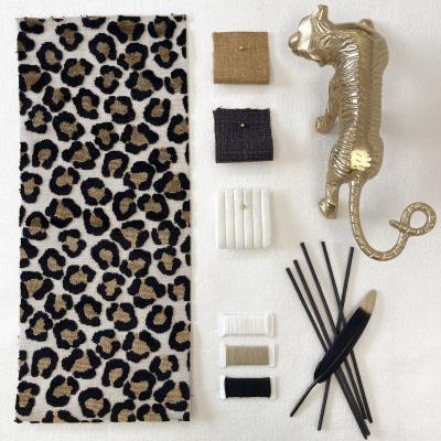 Wild Elegance: black and camel make a statement